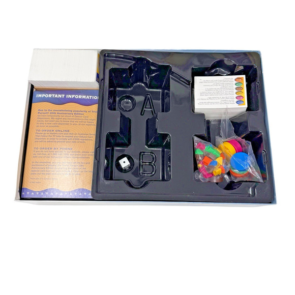 Vintage Trivial Pursuit 20th Anniversary Edition Trivia Game 2002 Original Box - Picture 2 of 12